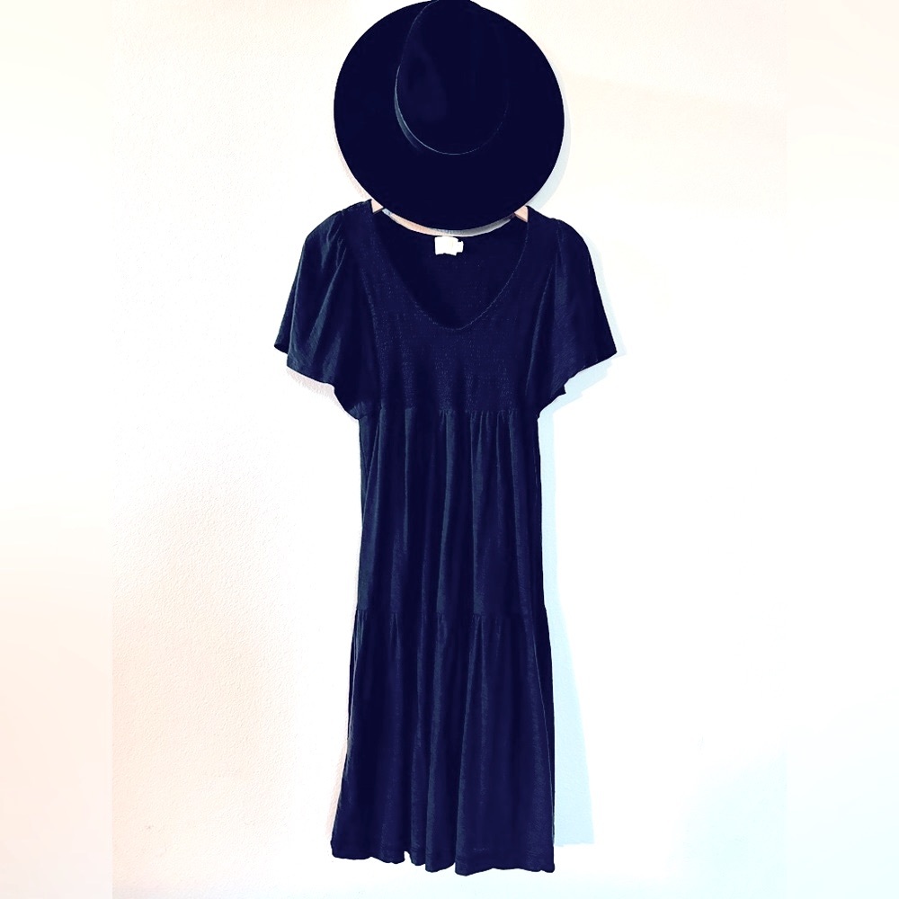 ❤️ Nation ltd Jacie Dress | Size S | Black Midi Dress | Like New ❤️